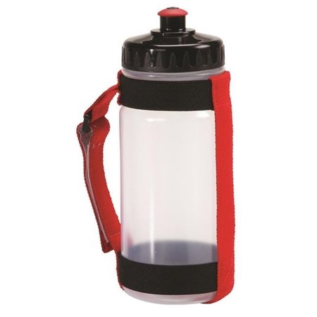 AGM GROUP AGM Group 78272 Slim Handheld Bottle Carrier with 650 ml - Red 78272